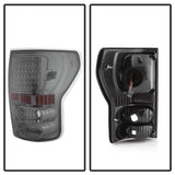 xTune Toyota Tundra 07-13 LED Tail Lights Smoke ALT-ON-TTU07-LED-SM