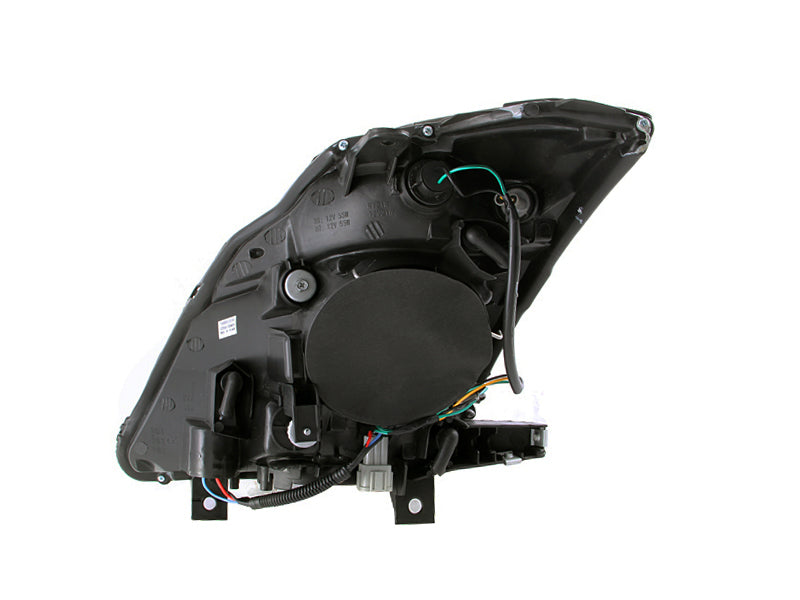 ANZO 2003-2005 Nissan 350Z Phares de projecteur avec halo noir