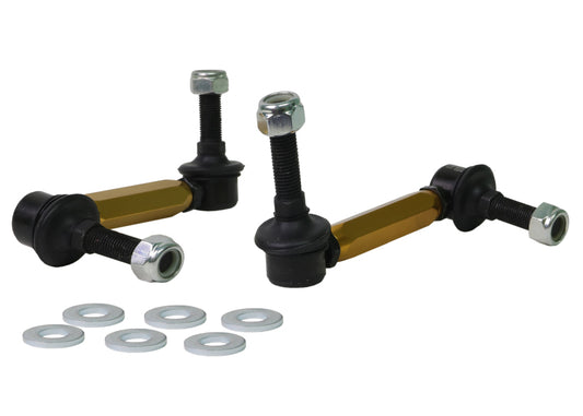 Whiteline 06-09 Toyota FJ Cruiser GSJ10 / 09+ GSJ15 Front Adjustable Heavy Duty Sway Bar Link Kit