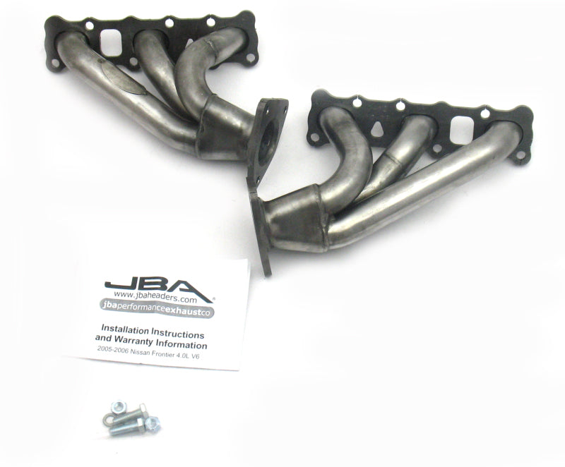 Collecteur d'échappement primaire JBA 04-15 Nissan 4.0L V6 1-5/8 po brut 409SS Cat4Ward