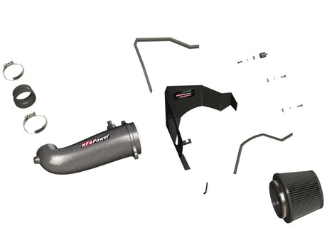 aFe POWER Magnum FORCE en fibre de carbone Stage 2 Track Series Pro Dry S CAIS - 11-18 Dodge Challenger V8