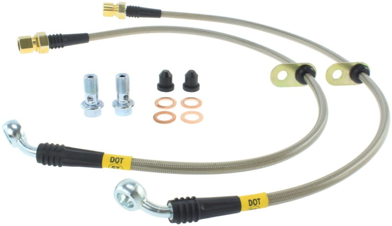 Conduites de frein avant en acier inoxydable StopTech 10+ Camaro LS/LT V6