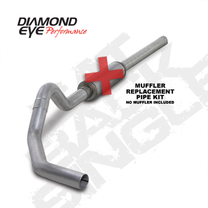 KIT Diamond Eye 4 po CB MFLR TUYAU DE RÉPARATION SGL AL : 2004.5-2007.5 DODGE CUMMINS 600