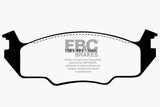 Plaquettes de frein avant EBC 80-84 Volkswagen Golf 1.6 Greenstuff