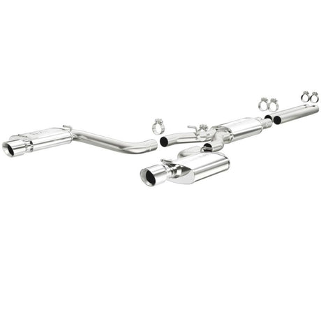 Échappement CatBack MagnaFlow 07-15 Nissan Titan V8 LGAS/LFLEX Single MF en acier inoxydable poli
