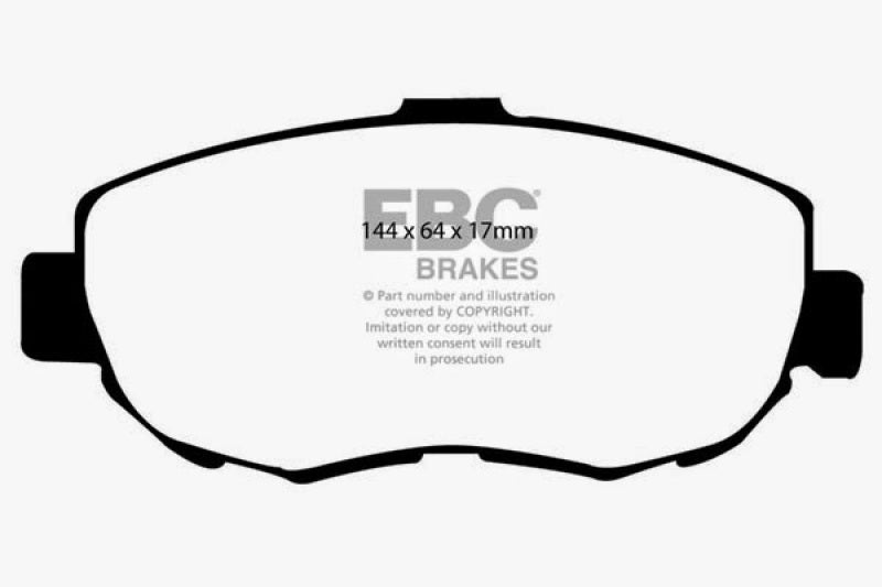 Plaquettes de frein avant EBC 93-97 Lexus GS300 3.0 Ultimax2