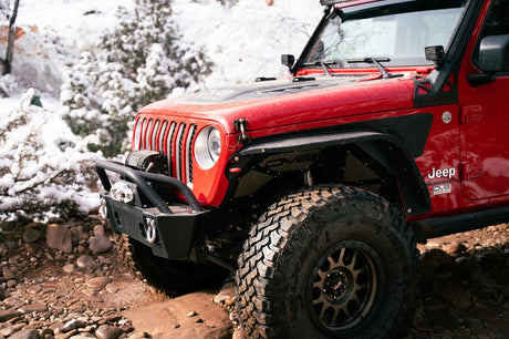 Pare-chocs avant à poche DV8 Offroad 07-22 Jeep Wrangler JK/JL