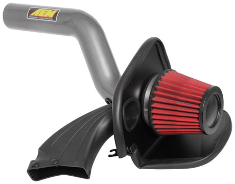 Prise d'air froid gris métallisé AEM 16-18 Ford Focus RS L4-2.3LF/I
