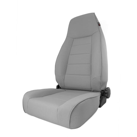 Siège avant à dossier haut Rugged Ridge inclinable gris 97-06TJ