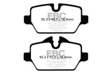 Plaquettes de frein arrière EBC 10+ Mini Countryman 1.6 Cooper Greenstuff