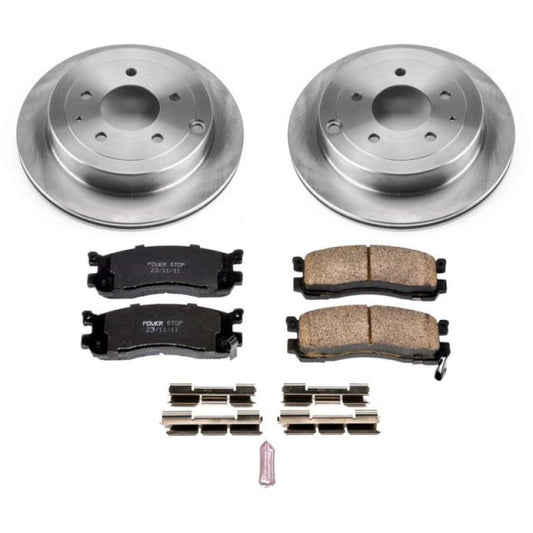 Power Stop 92-95 Mazda 929 Rear Autospecialty Brake Kit