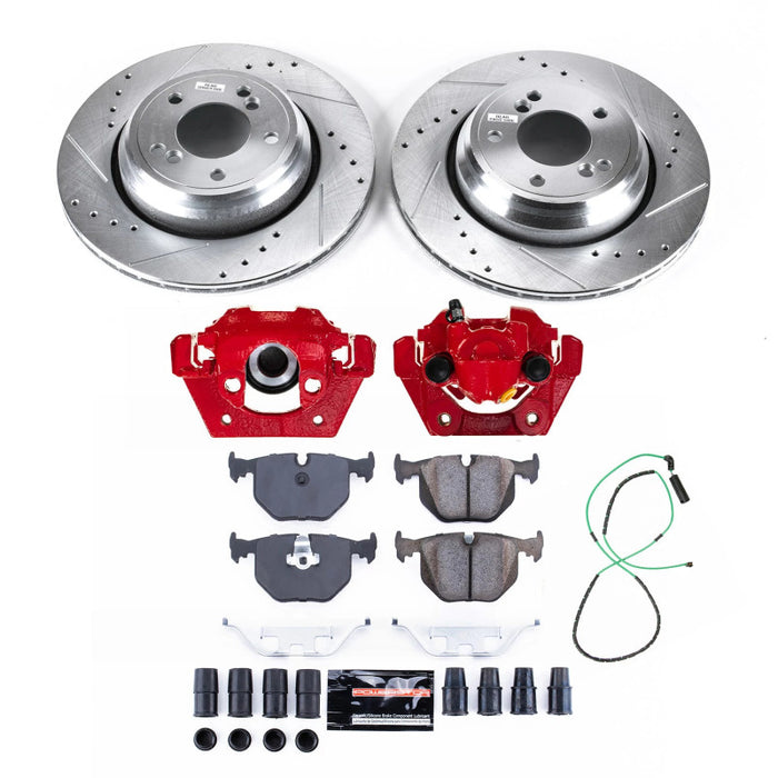 Kit Power Stop 01-06 BMW M3 arrière Z23 Evolution avec étriers