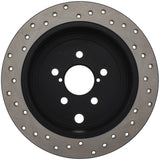 Rotor arrière gauche percé StopTech 08-10 WRX