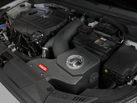 Système d'admission d'air froid AFE Takeda Momentum avec filtre Pro DRY S Hyundai Veloster N 19-20
