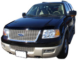 Protection de capot en acrylique à profil bas Aeroskin pour Ford Expedition 03-06 AVS - Fumée