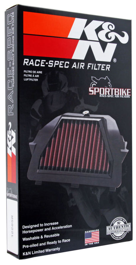 Filtre à air de rechange K&amp;N 08-13 Yamaha YZF R6 599 - Spécifique à la course