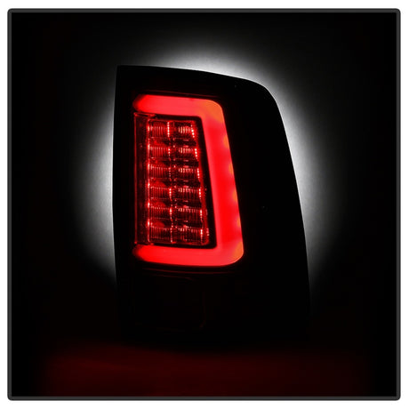 Feux arrière à DEL pour Dodge Ram 2013-2014 Spyder - Tout noir ALT-YD-DRAM13V2-LED-BKV2