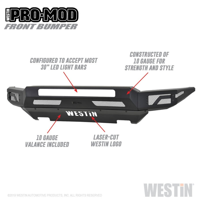 Pare-chocs avant Westin 17-20 Ford F-150 Raptor Pro-Mod