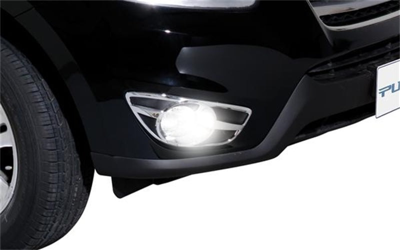 Putco 07-13 Hyundai Santa Fe - Ne convient pas aux superpositions et anneaux de phares antibrouillard en édition limitée