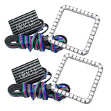 Oracle Ford F-250/350 05-07 LED Fog Halo Kit - ColorSHIFT