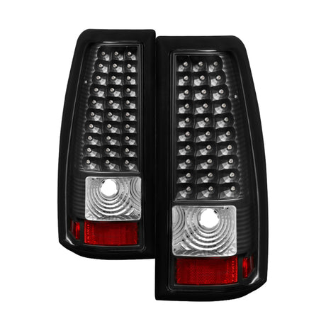 Feux arrière à LED Xtune Chevy Silverado 1500/2500/3500 99-02 Noir ALT-ON-CS99-LED-BK