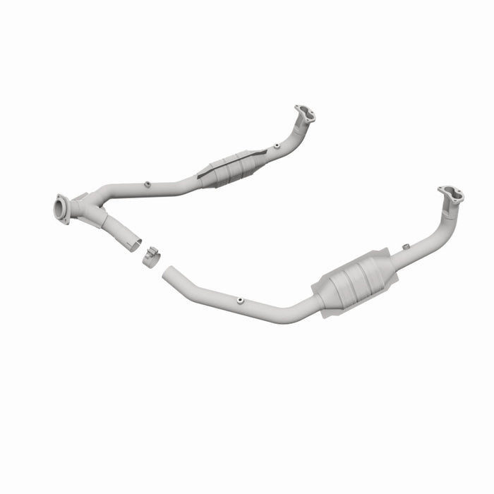 Ensemble de tuyaux en Y MagnaFlow Conv DF 97 Land Rover Defender 90 4,0 L / Ensemble de tuyaux en Y Discovery 4,0 L 96-99