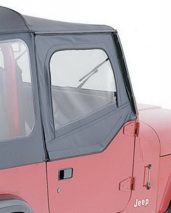 Revêtements de portières pour Jeep Wrangler (YJ) Rampage 1987-1995 - Denim noir