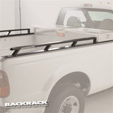 BackRack 2015+ F-150 Aluminium Nouveau corps 8 pieds Rails latéraux de caisse - Boîte à outils 21 pouces