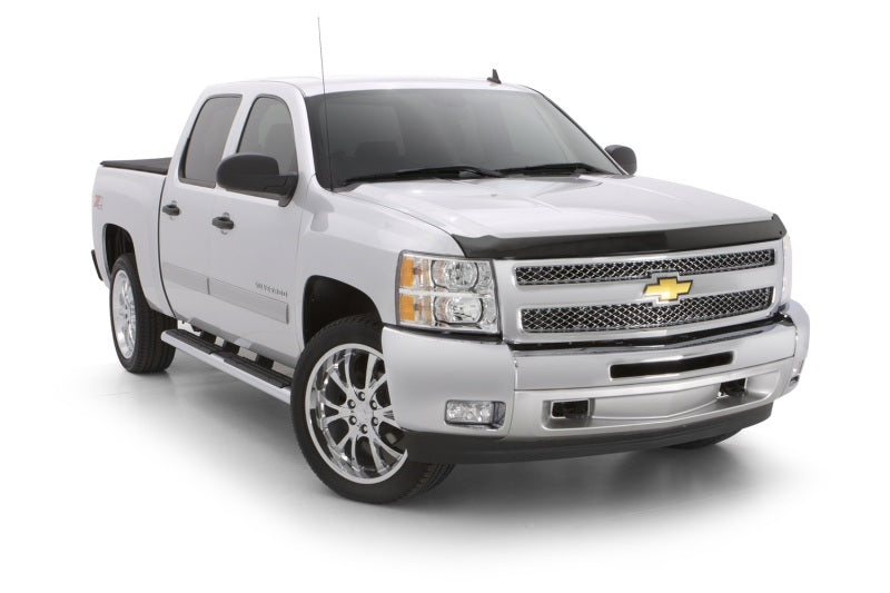 Capot de protection en acrylique à profil bas AVS 17-18 pour Chevy Silverado 2500 Aeroskin - Fumé