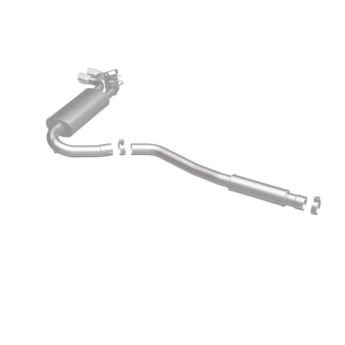 MagnaFlow CB SS 2.5/3in Dual Straight DS Rear Ext 3in Tip 12-15 BMW 328i /428i 2.0L Coupe Sedan