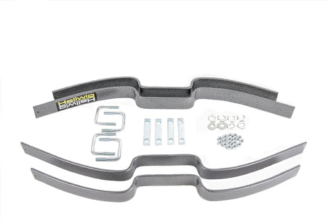 Kit de ressorts auxiliaires Hellwig 17-21 Ford F-450 avec ressorts de surcharge de contact d'usine - 2 lames supplémentaires