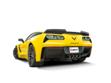 Ligne d'échappement Akrapovic 14-17 Chevrolet Corvette Z06 (C7) Slip-On (titane) avec embouts en carbone