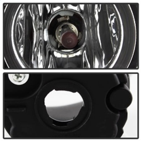 Feux antibrouillard OEM Spyder 17-18 Nissan Rogue (modèles sport UNIQUEMENT) avec interrupteur - Transparent (FL-NR2017-SP-C)