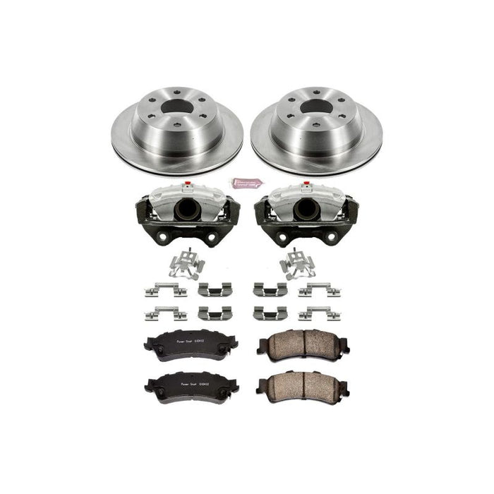 Kit de freins arrière Autospecialty Power Stop 03-05 Chevrolet Astro avec étriers