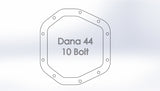 aFe Diff Cover 97-18 Jeep Wrangler (TJ/JK) ONLY Dana 44 Axle Front or Rear (Pro Series)