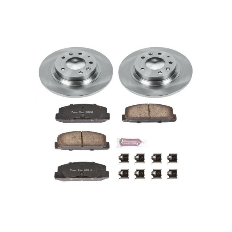 Kit de freins arrière Power Stop Autospecialty pour Mazda 6 03-05