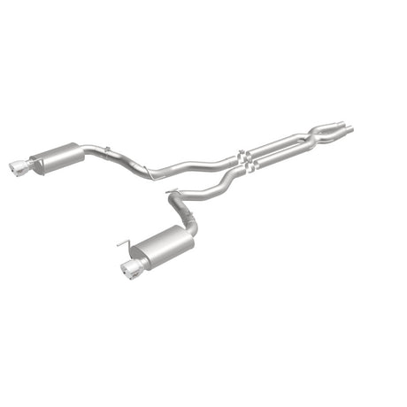 Catback MagnaFlow, SS, 3 po, Street, double embouts polis de 4,5 po, Ford Mustang GT V8 5,0 L 2015