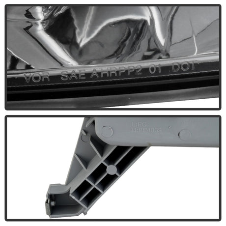 Phares Xtune en cristal noir pour Toyota 4Runner 03-05 HD-JH-T4R03-AM-BK