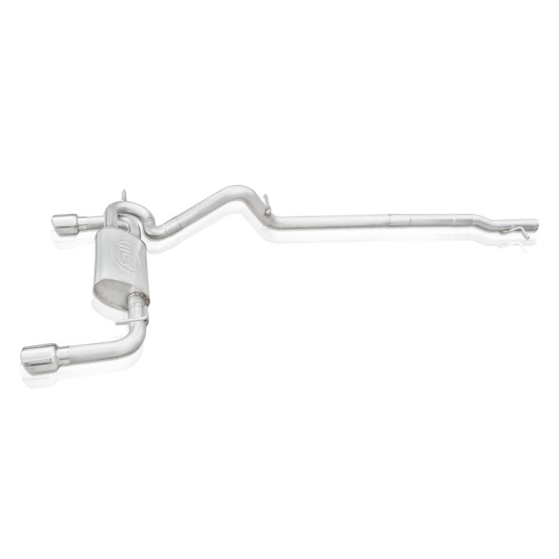 Échappement Catback pour Jeep Wrangler 2012-17 en acier inoxydable