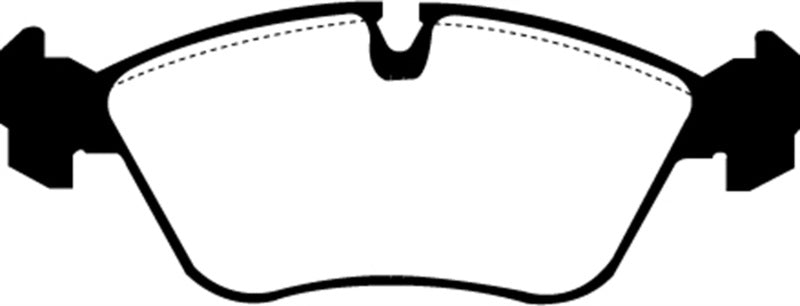 Plaquettes de frein avant EBC 93-97 Volvo 850 2.3 Turbo Ultimax2