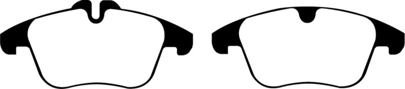 Plaquettes de frein avant EBC Greenstuff pour Volvo S60 2.0L Turbo 2016-2018