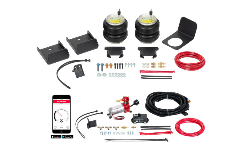 Ensemble de ressorts pneumatiques arrière Firestone Ride-Rite pour GMC Sierra 1500 2019 (W217602609)