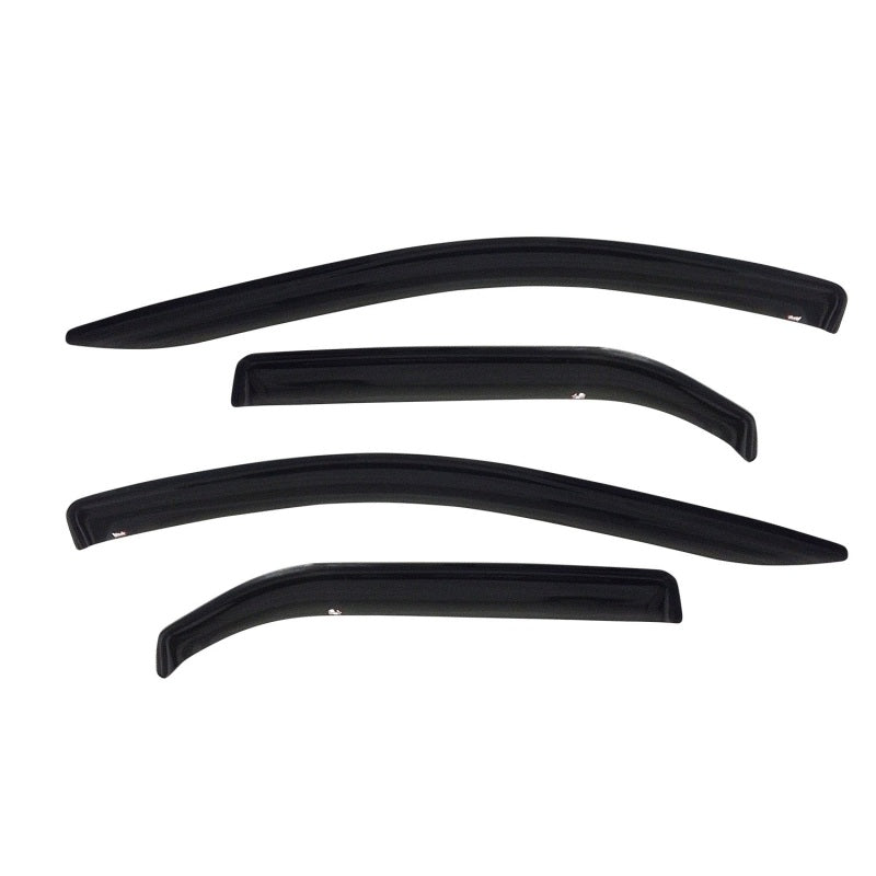 Westin 1995-2004 Toyota Tacoma Wade Slim Wind Deflector 4pc - Smoke