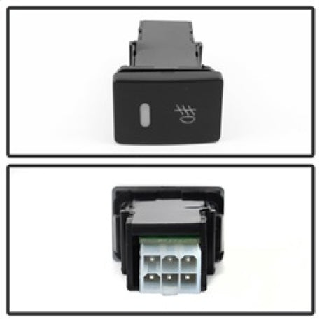 Feux antibrouillard à LED OEM pour Toyota Corolla Spyder 2017+ avec interrupteur - Transparent (FL-TCO17-LED-C)