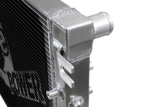 Radiateur tubulaire et à ailettes en aluminium aFe BladeRunner Street Series 07-18 Jeep Wrangler (JK) V6-3,6 L/3,8 L