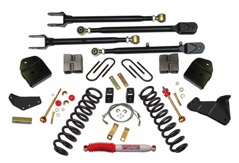 Skyjacker 4" KIT, 05-07F250, GAZ, 4LK, HYD