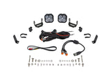 Kit de pare-chocs à LED Diode Dynamics SS3 1 1/2 po pour arceau de sécurité Max - Combo blanc (paire)