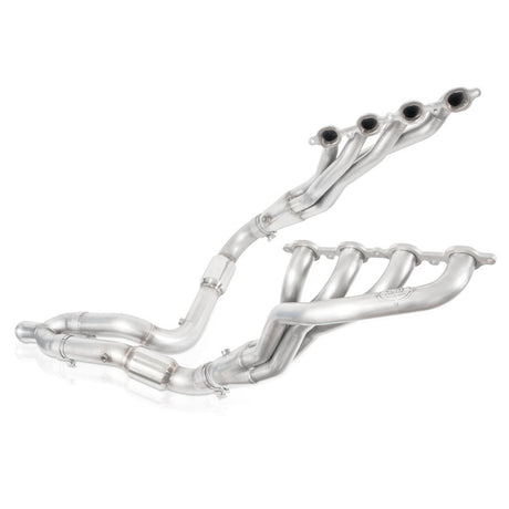 Collecteurs d'échappement pour Chevy Silverado/GMC Sierra 2007-2013 en acier inoxydable, collecteurs primaires de 1-7/8 po, catalyseurs à haut débit, tuyau en Y