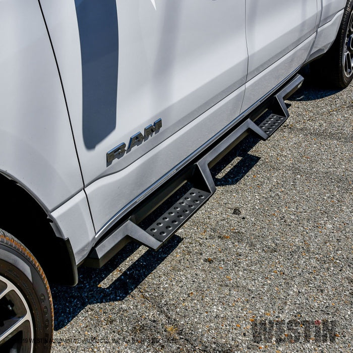 Marchepieds Westin/HDX 2019 Ram 1500 Crew Cab Drop Nerf - Noir texturé