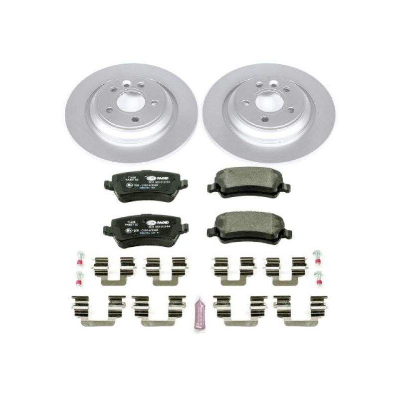 Kit de freins arrière Euro-Stop Power Stop 11-18 Volvo S60
